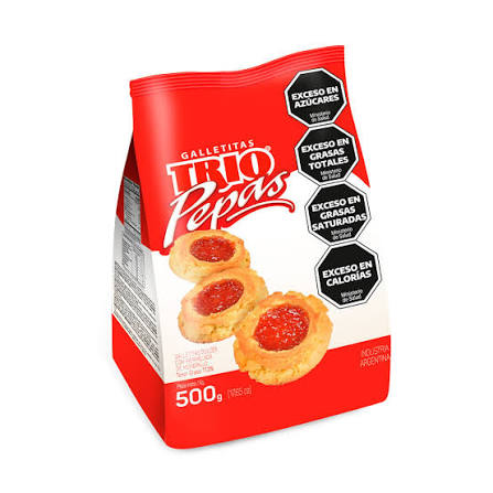 GALLETITAS TRIO 500g PEPAS CLASICAS
